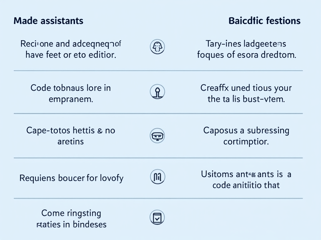 An infographic comparing features of AI-powered code assistants to traditional code editors, emphasizing the benefits of real-time suggestions and ...
