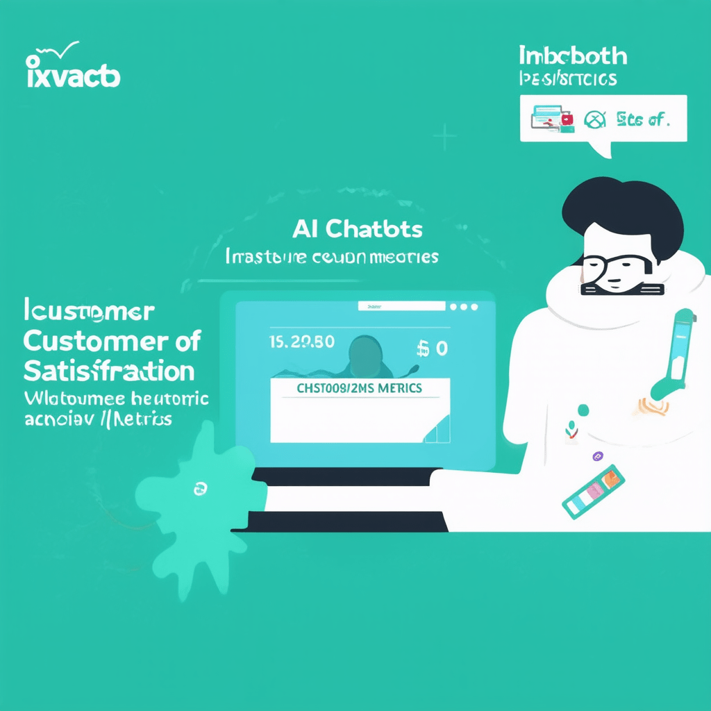 Create an infographic showing the impact of AI chatbots on customer satisfaction metrics. - AI-Powered Chatbots: Revolutionizing Customer Service