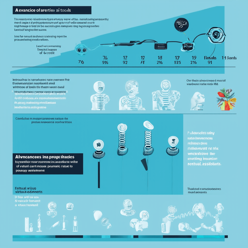 Create an infographic showing the evolution of AI tools over the years, highlighting major milestones such as the introd - Best AI Tools for Productivity in 2025