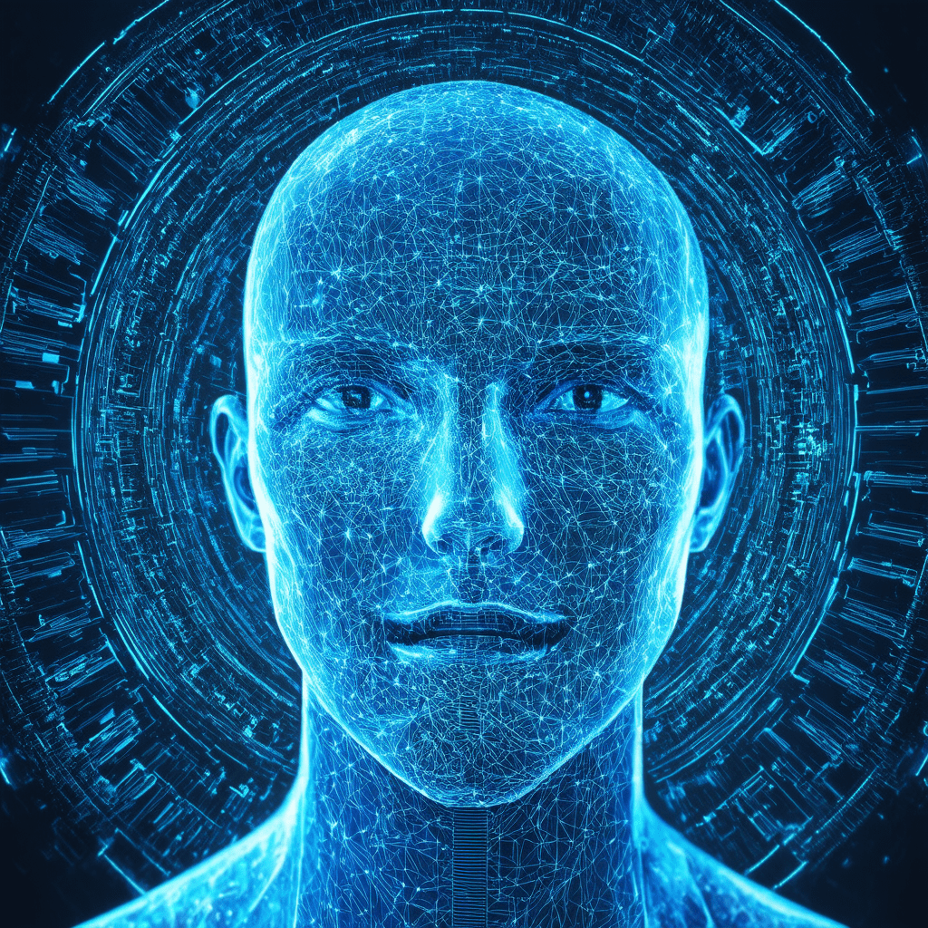 A focused, high-quality image representing the core concept of 'AI in Content Creation'. - How AI Is Transforming Content Creation