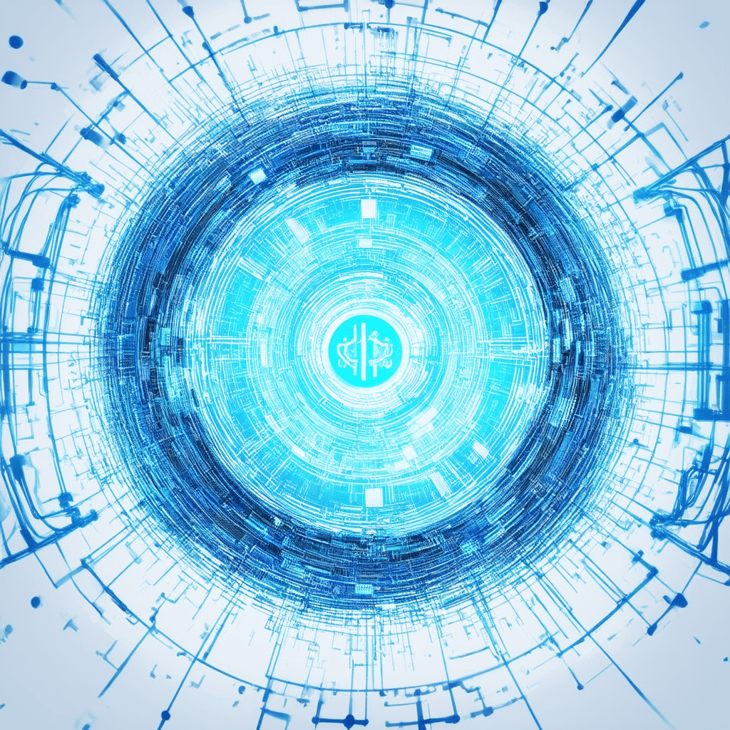 A focused, high-quality image representing the core concept of 'AI-Driven Marketing Automation'. - How Businesses Can Leverage AI for Marketing Automation