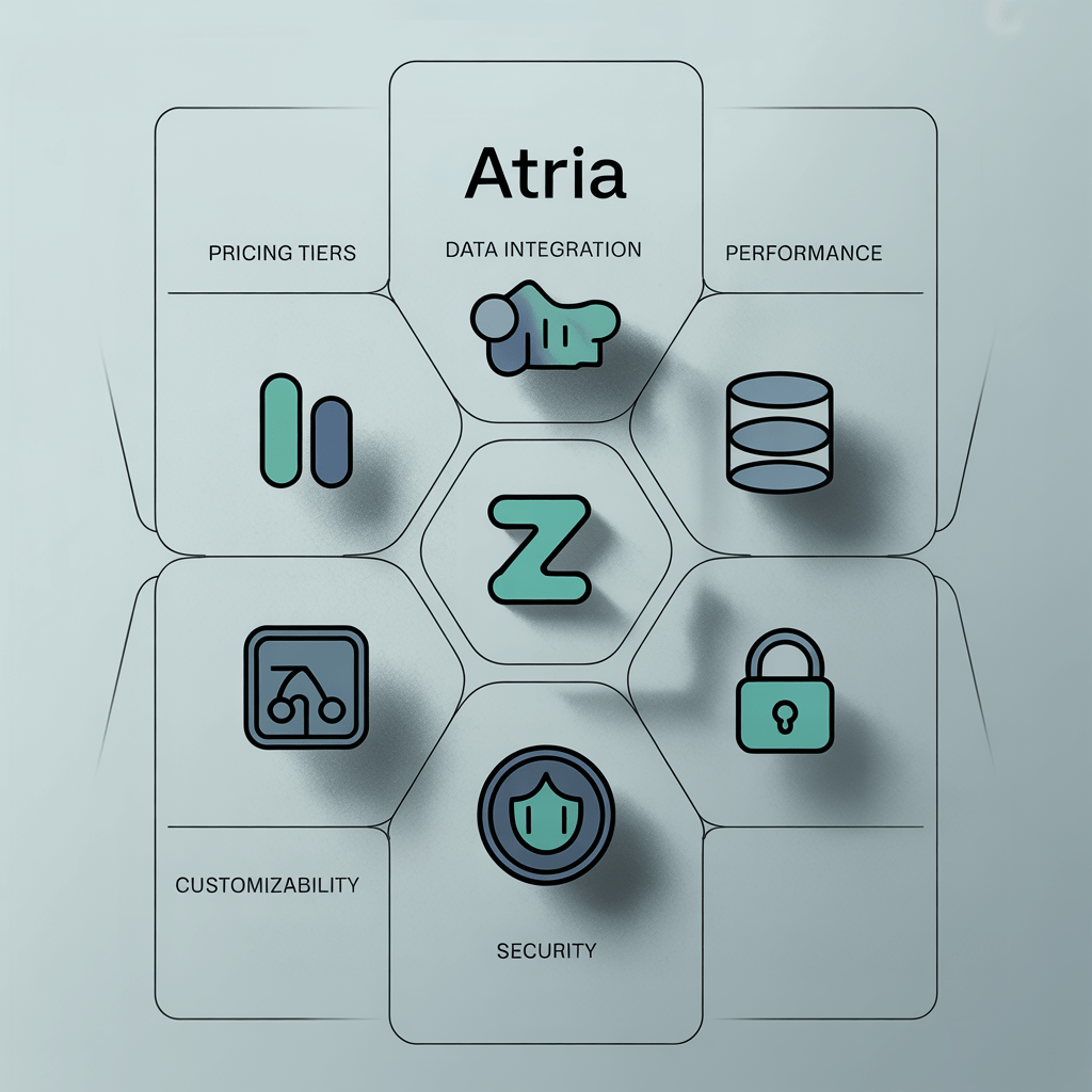 Infographic: Atria Review 2025: Features, Pricing, and Verdict