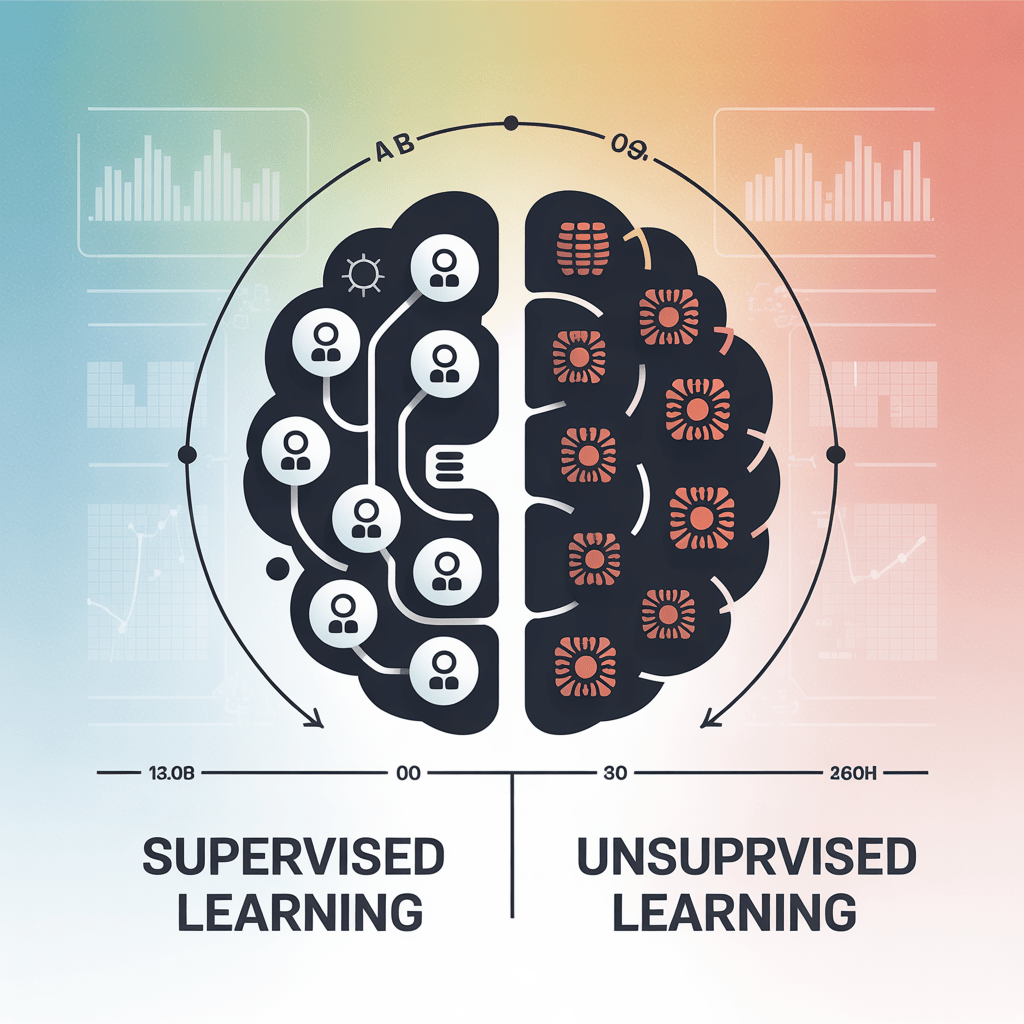 Infographic: Comparing Supervised and Unsupervised Learning Techniques in Data Science
