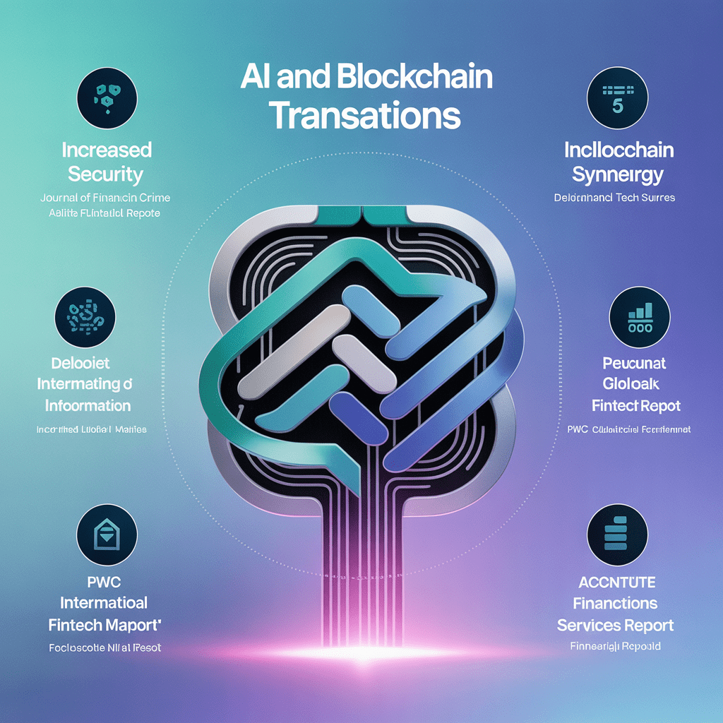 Infographic: Integrating AI with Blockchain for Enhanced Security in Financial Transactions